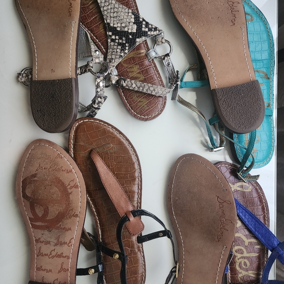 Sam Edelman Gigi Sandals all size 7.5 (7pairs) - Picture 10 of 13